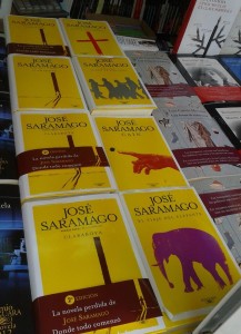 Stand Alfaguara- Obras de Saramago