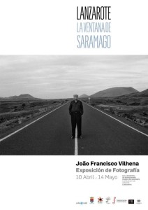 Invitación a la inauguración de la exposición fotográfica: "Lanzarote, la ventana de Saramago"